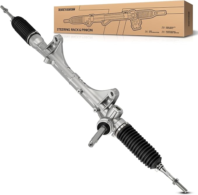 Torchbeam Power Steering Rack & Pinion Assembly Fit for 2007 2008 2009 2010 Versa 1.8L, Hydraulic System Steering, Replaces OEM 1G-2671