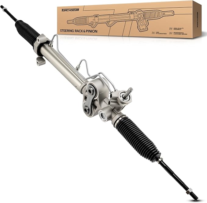 Torchbeam Power Steering Rack & Pinion Assembly Fit for 2007-2011 & 2013 Silverado/Sierra 1500, Hydraulic System Steering, Replaces OEM 22-1154