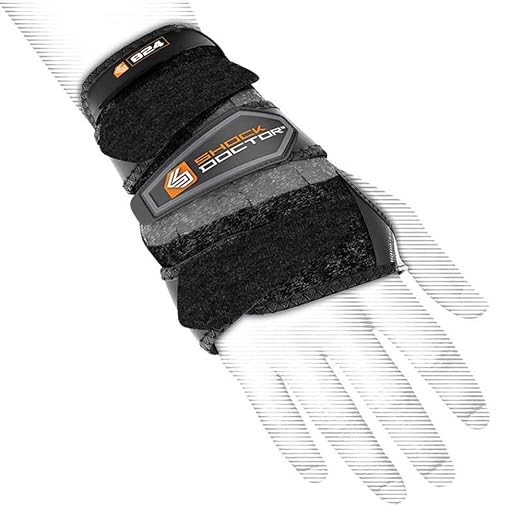 Shock Doctor Wrist 3-Strap Support