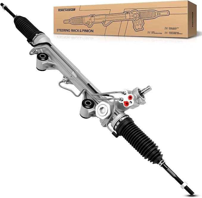 Torchbeam Power Steering Rack & Pinion Assembly Fit for 2001-2011 Ranger, 2001-2007 B3000, 2001-2007, 2009 B4000, Hydraulic System Steering, Replaces OEM 22-257