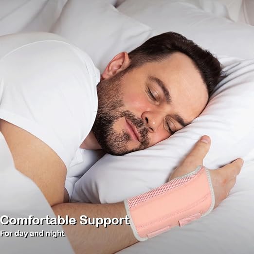 Wrist Brace for Carpal Tunnel Relief, Adjustable Wrist Support Splint Hand Brace for Men Women, Wrist Stabilizer Night Support for Pain Relief,Tendinitis,Arthritis (Right and Left Hands, S/M)