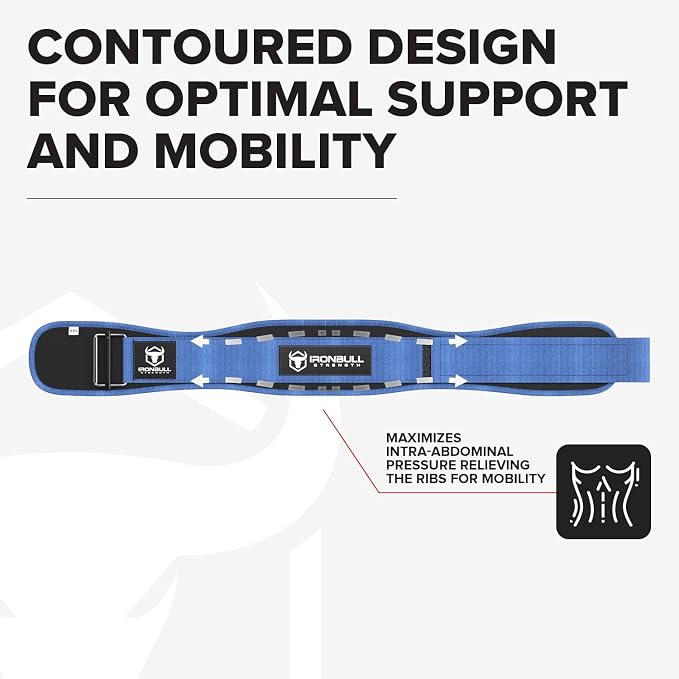 Weight Lifting Belt for Men and Women - Great for Squats, Deadlift, Lunge, Exercises and Training - Best for Olympic, Cross-Training and Bodybuilding Workout