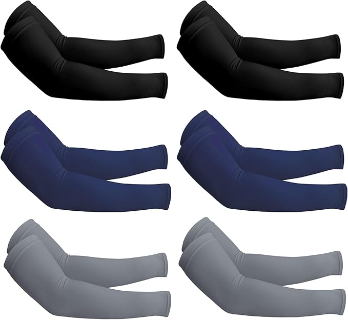 PFFY UV Protection Cooling Arm Sleeves for Men and Women UPF 50 Sun Sleeve