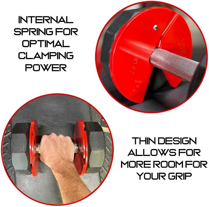Micro Gainz 2.5LB Dumbbell Fractional Weight Plates, 4-Piece