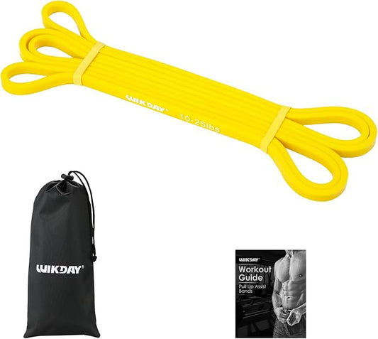 WIKDAY Resistance Bands for Working Out, Exercise Bands, Workout Bands, Pull Up Assistance Bands for Body Stretching Training Physical Therapy Muscle Training for Men & Women