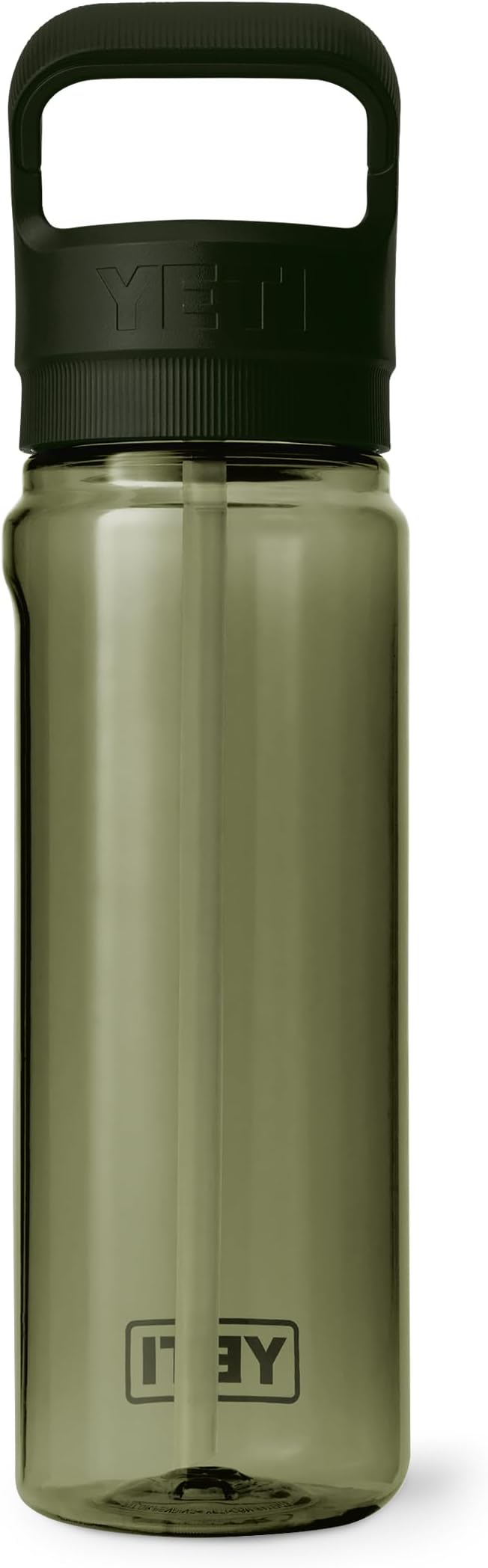 YETI Yonder 750 ml/25 oz Water Bottle with Yonder Straw Cap, Olive
