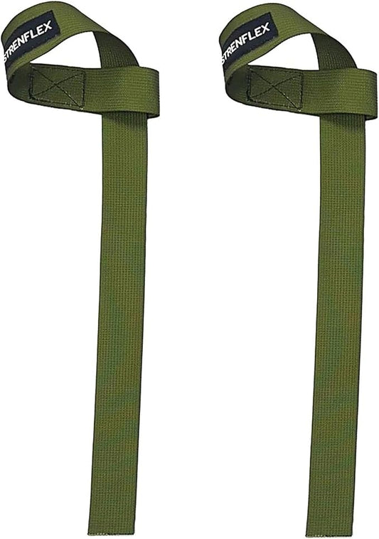 Heavy Duty Wrist Straps for Weightlifting - 22 Inch Lifting Straps with Grip Support for Deadlifts - Bodybuilding - Powerlifting and Pull Ups - Comfortable Adjustable Pair