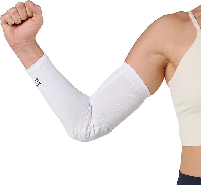 McDavid HEX Shooter Arm Sleeve Single Padded Compression Sleeve Basketball Football Sports Protection