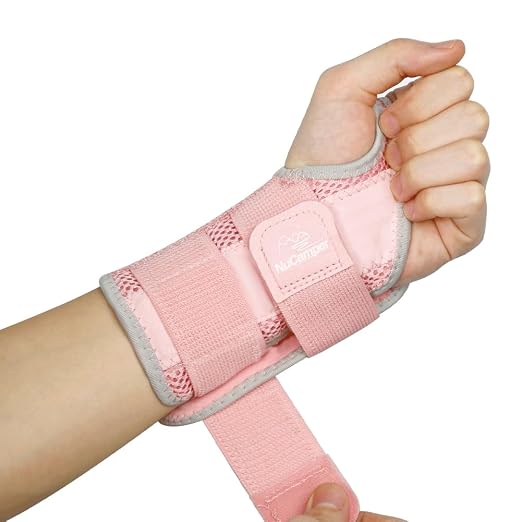 Wrist Brace for Carpal Tunnel Relief, Adjustable Wrist Support Splint Hand Brace for Men Women, Wrist Stabilizer Night Support for Pain Relief,Tendinitis,Arthritis (Left Hand, S/M)