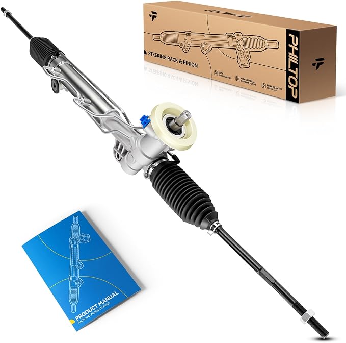 PHILTOP Power Steering Rack & Pinion Assembly for 2004-2011 Impala, 2004-2007 Monte Carlo, Hydraulic Power Steering, OEM Replacement 22-1012
