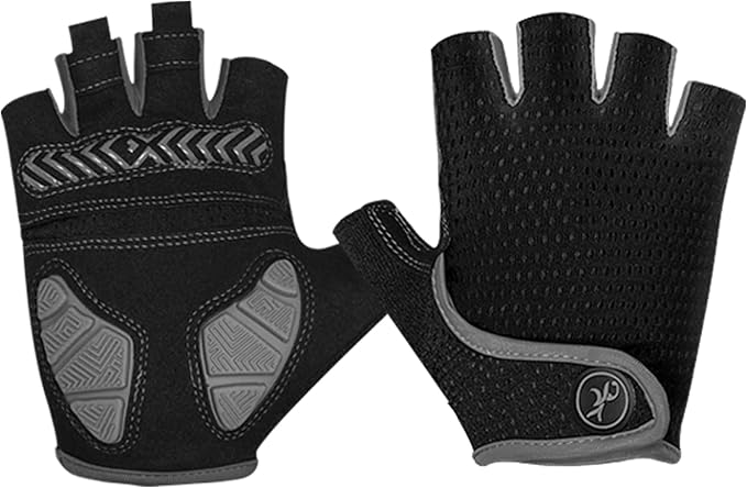 Cycling Gloves Bicycle Road Bike Gloves, Half Finger 5MM Gel | Biking Gloves for Men Women Gym workout exercise Motorcycle Hiking Rowing Outdoor Sports