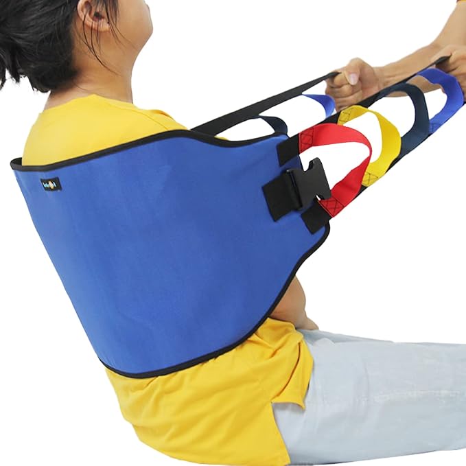 Transfer Sling, Transfer Belt for Elderly, Gait Belts for Seniors | Heavy Duty Patient Lift Belt,Mobility Standing&Lifting Aid for Disabled,Elderly,Injured-Safely Move from Bed and Wheelchair