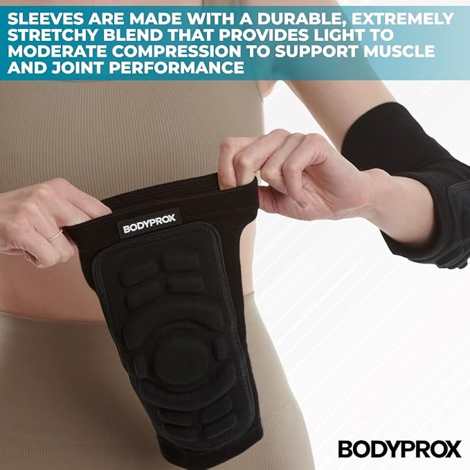 Bodyprox Elbow Protection Pads 1 Pair, Elbow Guard Sleeve