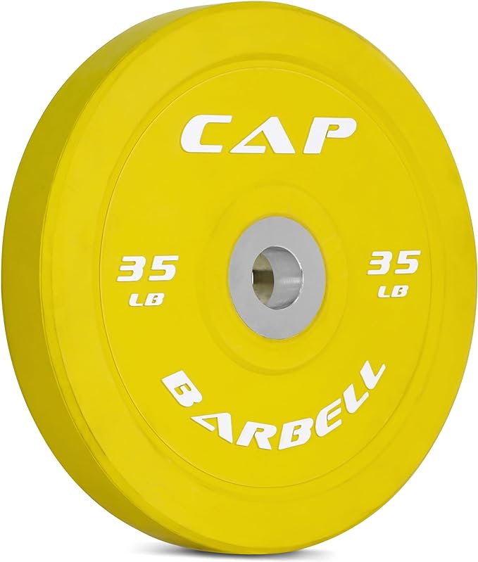 CAP Barbell Rubber Olympic Bumper Plate | Multiple Options/Colors