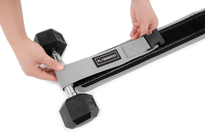 Hip Thrust Belt for Dumbbells,Booty Belt for Hip Thrust Slip-Resistant Padding