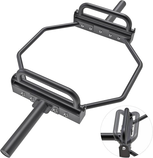 Kipika Adjustable Dumbbell to Barbell Converter - EZ Curling Bar Adapter - Versatile Weightlifting Equipment for Home Gym