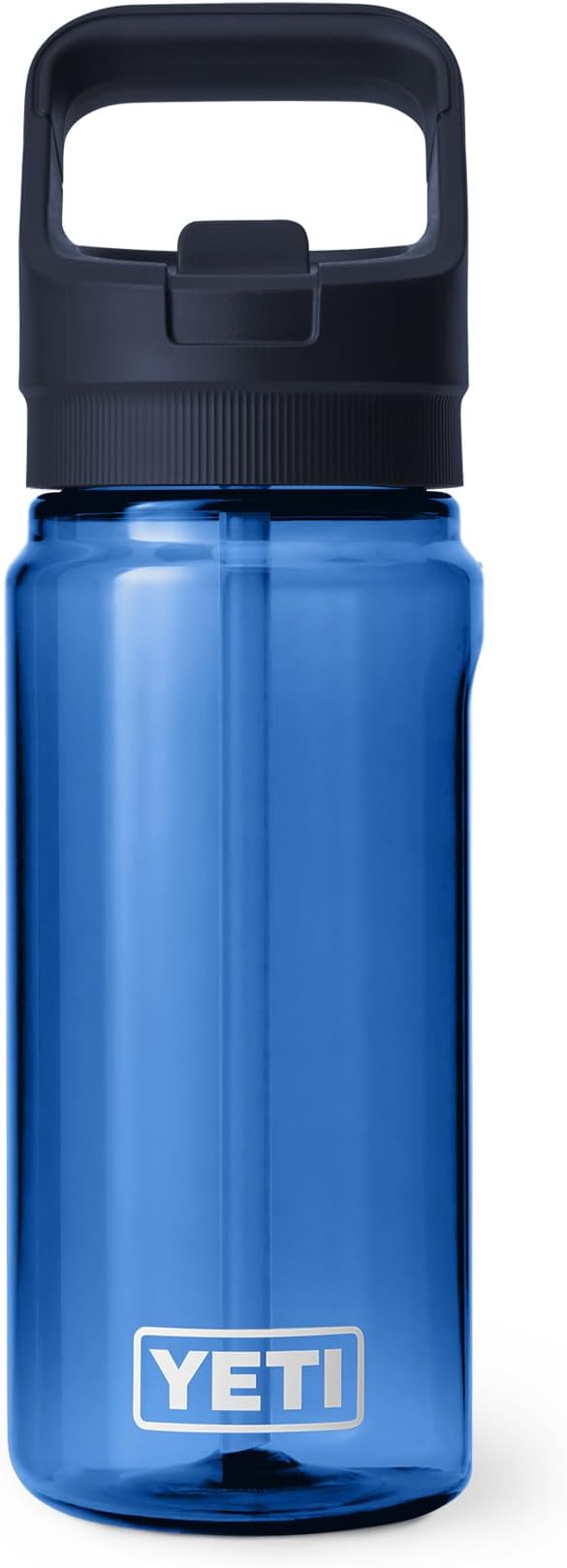 YETI Yonder 600 ml/20 oz Water Bottle with Yonder Straw Cap, Royal Blue