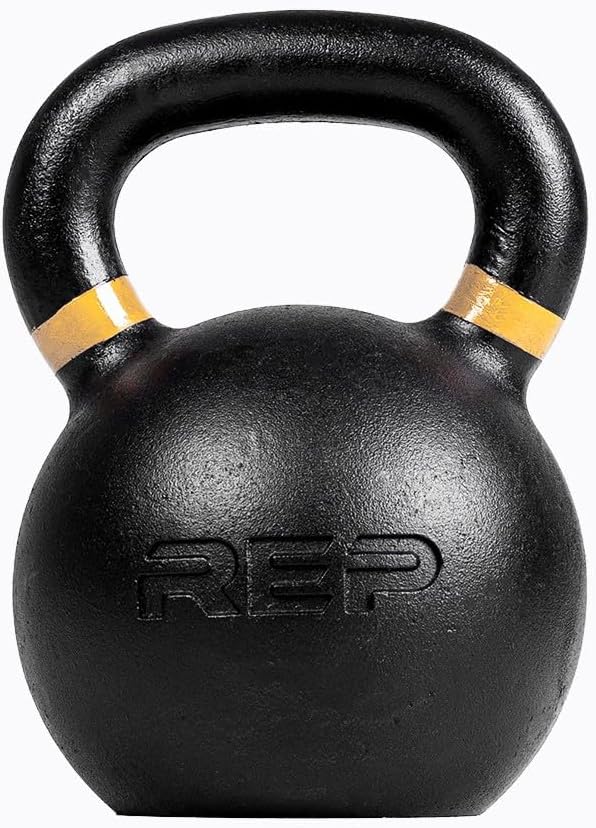 REP Fitness Kettlebell Set and Singles, 4kg to 24kg, 9lb to 53lb Weight Range, Cast Iron, Strength Exercise Training, Home Gym, Power Workout Equipment, Free Weights, Dumbbell Alternative