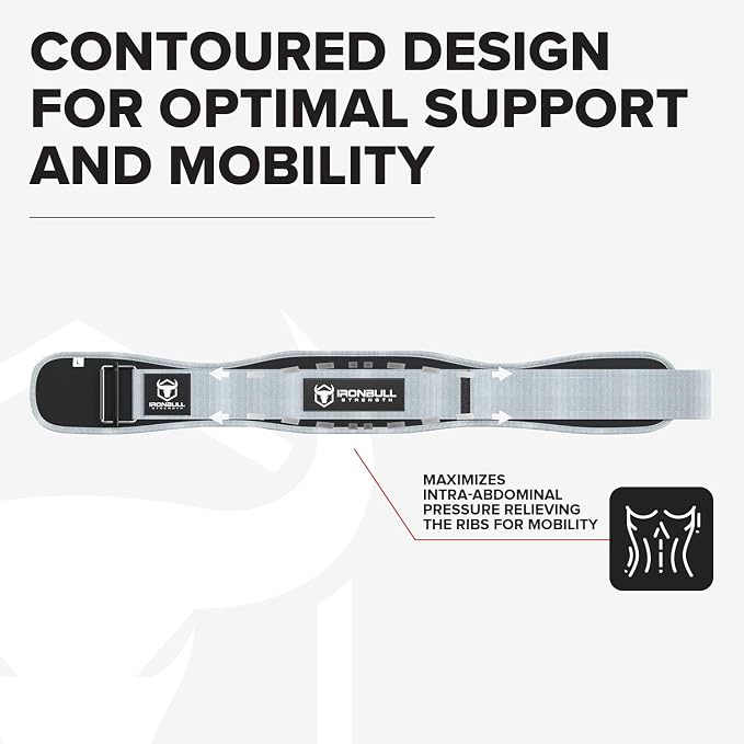 Weight Lifting Belt for Men and Women - Great for Squats, Deadlift, Lunge, Exercises and Training - Best for Olympic, Cross-Training and Bodybuilding Workout