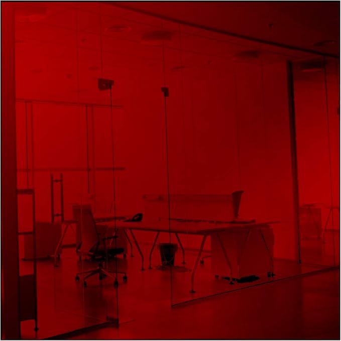 Marketing Holders Acrylic Mirror 12" x 36" Rectangular Medium Red Tile Safer Than Glass 0.118” Thick for Holidays Decorations Restaurant or Bar Decor