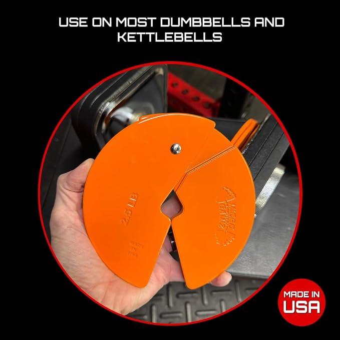 Micro Gainz 2.5LB Dumbbell Fractional Weight Plates, 4-Piece