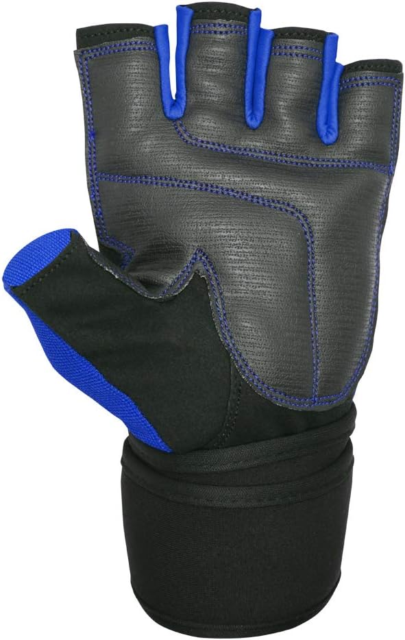 MRX Weightlifting Gloves for Men Workout Gloves Mens Wrist Support Lifting Gloves Male Gym Gloves | Workout Gym Accessories for Men Weight Lifting Fingerless Gym Exercise for Powerlifting