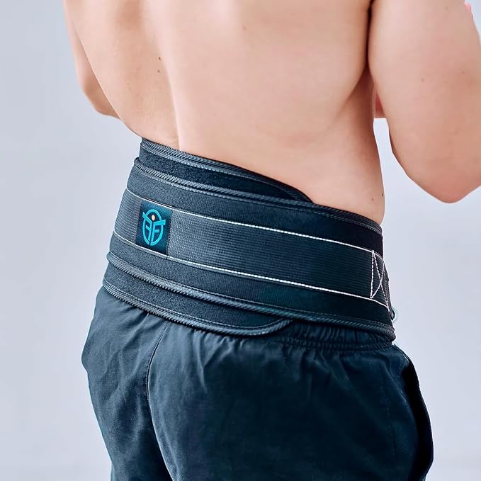 Dip Belt with Adjustable Chain or Rope for Weightlifting, Calisthenics, Crossfit, Up to 660lbs of Load - Heavy Duty Weight Belt for Pull-ups and Dips, Adapted to Every Morphology