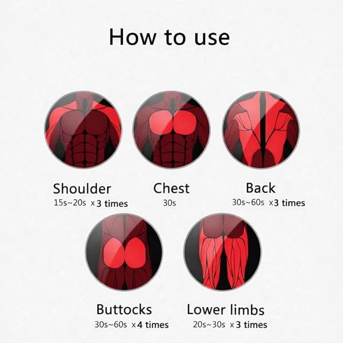Neck Massager for Pain Relief Deep Tissue, Kneading Massage Device for Upper Back, Neck, Shoulders, Waist, Leg, Foot & Muscle, Relaxation Massage Gifts for Men & Women Dad Mom (Red)