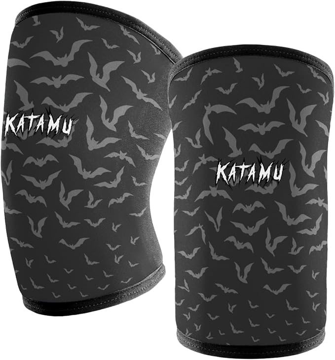Batman 7mm Neoprene Knee Sleeves for Weightlifting — Premium | Compression Support for Men and Women, Powerlifting, Squats and Strength Training, IPL Pair