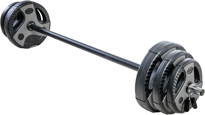 US Weight 43 LB Perfect Barbell Weight Set for Use in Home Gym