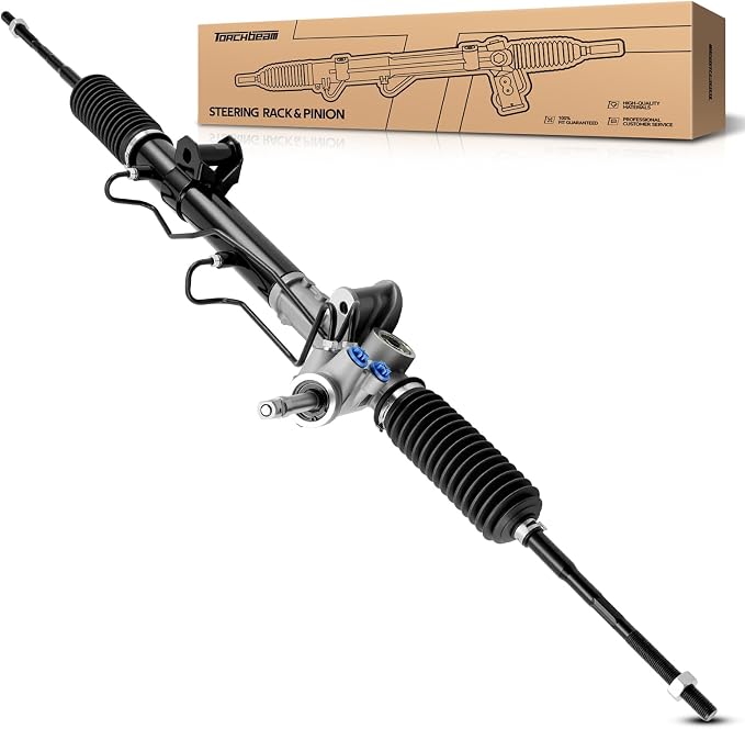 Torchbeam Power Steering Rack & Pinion Assembly Fit for 2007-2010 Caliber, 2007-2010 Compass/Patriot, 2011-2017 Compass/Patriot 4WD, Hydraulic System Steering, Replaces OEM 22-384