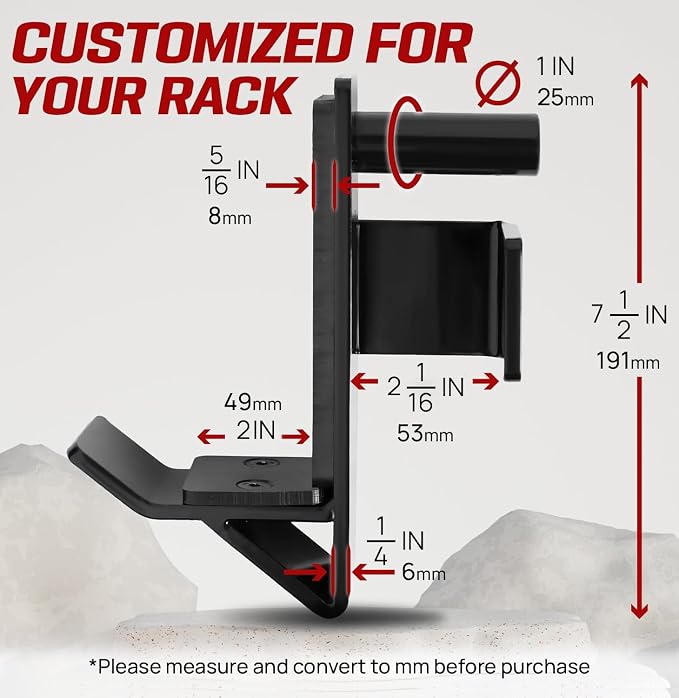 Yes4All Olympic Weight Plate Holder Attachment