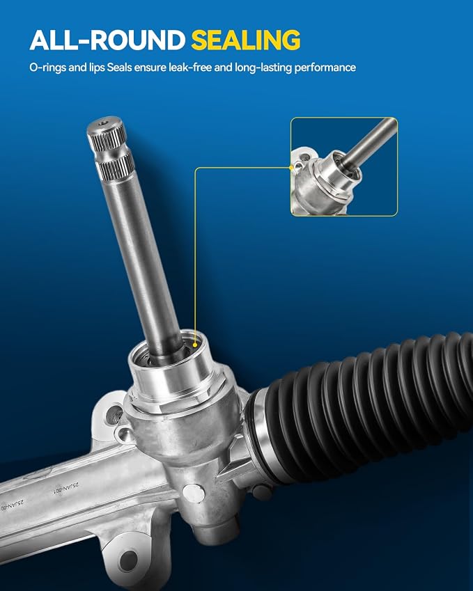 PHILTOP Electronic Power Steering Rack and Pinion Compatible with Hyundai Sonata 2011-2014 2.4L GAS, Sonata 2011-2014 2.0T GAS, without Sport Steering, Rack and Pinion Replace 1G-2403