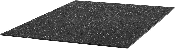 VEVOR 0.56Inch 24sq.ft 6 Tiles Gym Flooring for Home Gym, Rubber Top with High Density EVA Foam, 24 x 24In Gym Floor Exercise Equipment Mats, Interlocking Gym Mats, Puzzle Workout Mats, Black & Gray | Rubber Top with High Density EVA Foam, Lightweight ...