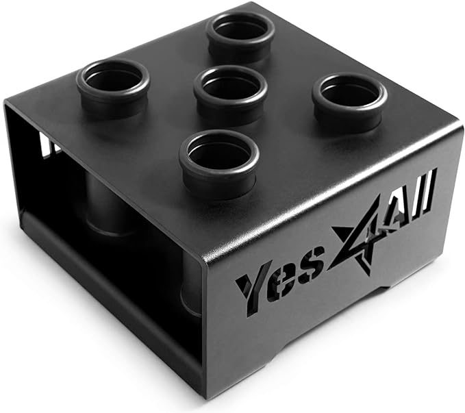 Yes4All Vertical Storage Rack, Home Gym Organizer, Barbell & Dumbbell Rack for 2-inch Olympic & Curl Bars