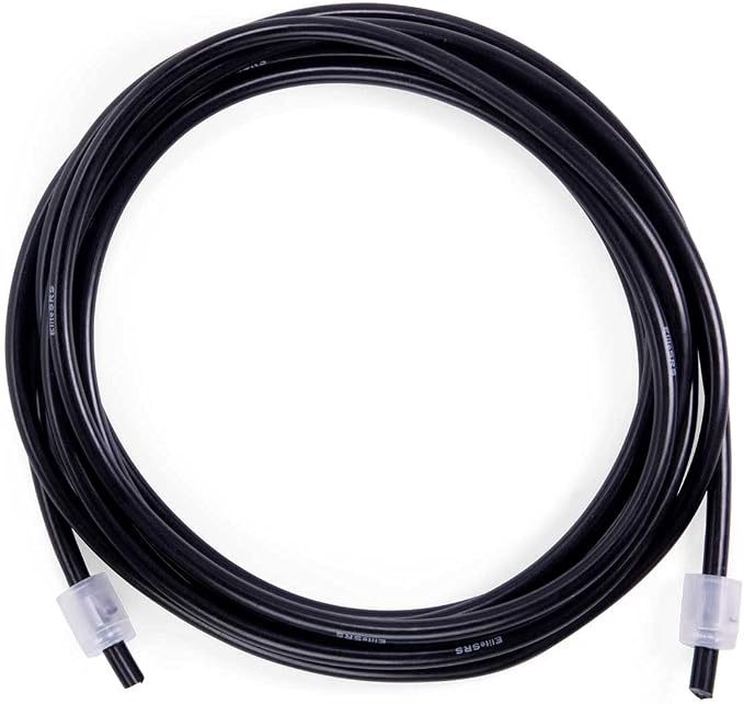 Elite Jumps, PVC Jump Rope Replacement Cord, 10' Rope with Snap-Lock Cord Ends - 4mm/5mm/6mm PVC Cord