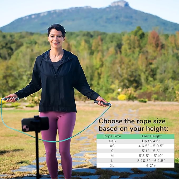 Crossrope Replacement Weighted Jump Ropes, 1/4 lb or 1/2 lb | Replace worn ropes or expand your collection with 1/4 lb and 1/2 lb weighted ropes. Compatible handles sold separately.