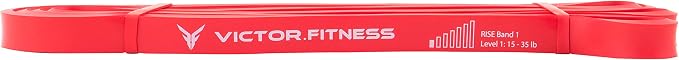 Rise Bands Heavy-Duty Exercise Resistance Band for Physical Therapy, Fitness, Muscle Development, Rehab, Mobility, Stretching, and More