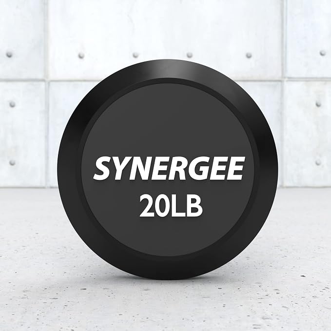 Synergee Fixed Barbell – Pre Weighted Straight Steel Bar