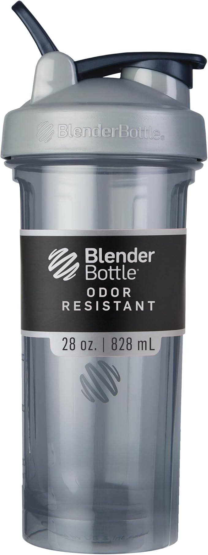 BlenderBottle ProSeries Tritan Shaker Bottle 28 oz Grey