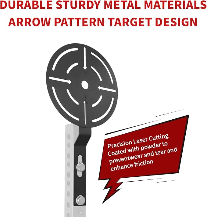 AHTAPFON Wall Ball Target for Rack Mounted with Extension,Medicine Ball Target for Power Rack Attachments,Home Gym Exercise Ball Squash Fitness for Enhance Explosive Power