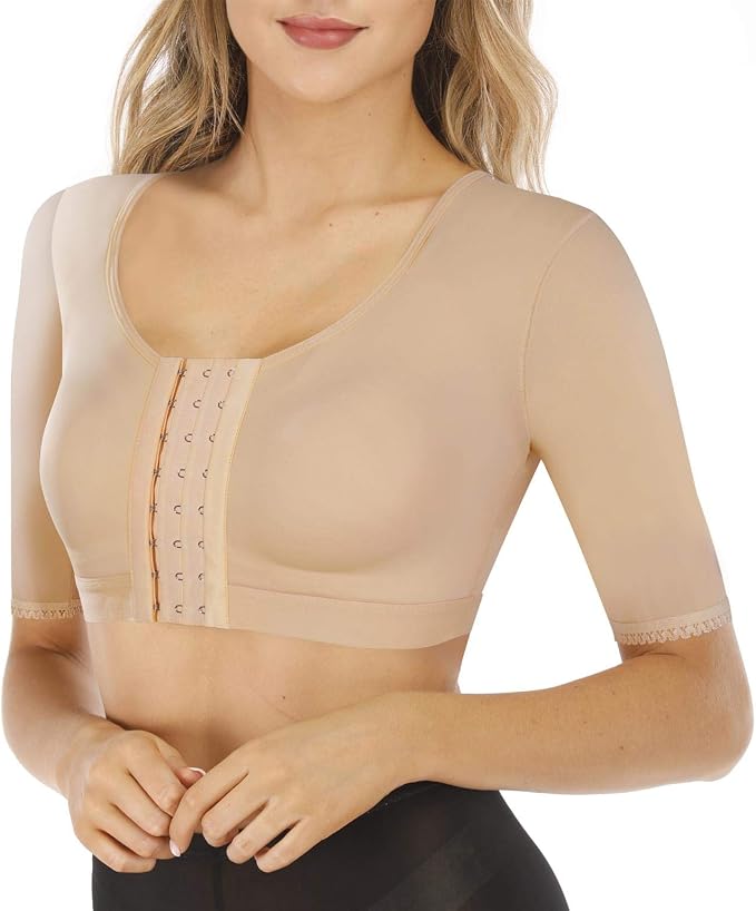 BRABIC Shaper Tops for Women Arm Compression Post Surgery Front Closure Bra Tank Top Shapewear