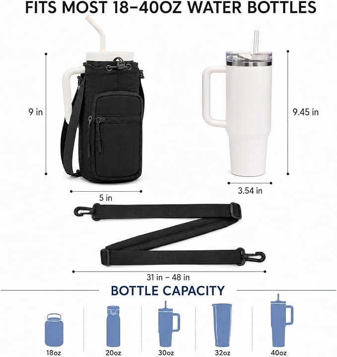 Water Bottle Carrier Bag