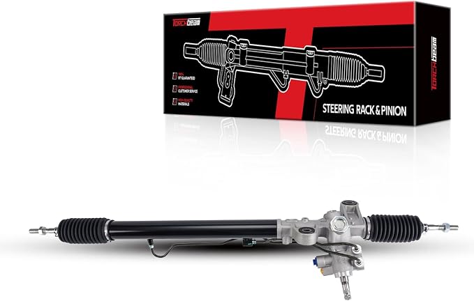 Torchbeam Power Steering Rack & Pinion Assembly Fit for 2008 2009 2010 2011 2012 Accord, Hydraulic System Steering, Replaces OEM 26-2746