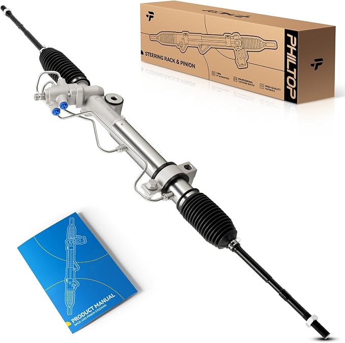 PHILTOP Power Steering Rack and Pinion Assembly for 2004-2009 Quest | Replace No.49001CK000, 49001ZM70A, 49001ZM71B, 973026