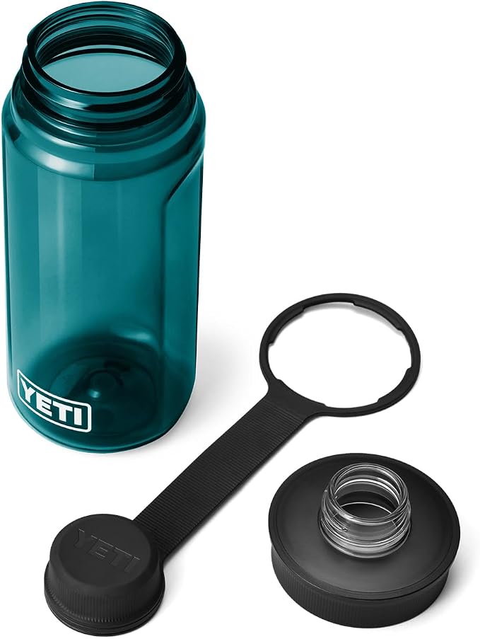 YETI Yonder Water Bottle with Yonder Tether Cap, Lightweight, Leakproof and BPA-Free