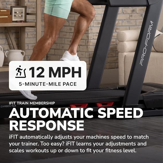 Proform Carbon Treadmills: Treadmills for Walking and Running with Built-in Fan and SpaceSaver Design