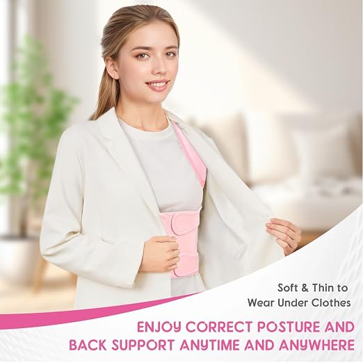 Posture Corrector for Women/Men Adjustable Full Back Brace Support | Upper & Lower Back for slouching,breathable&Lightweight,Back Pain Relief,Shoulder Straightener