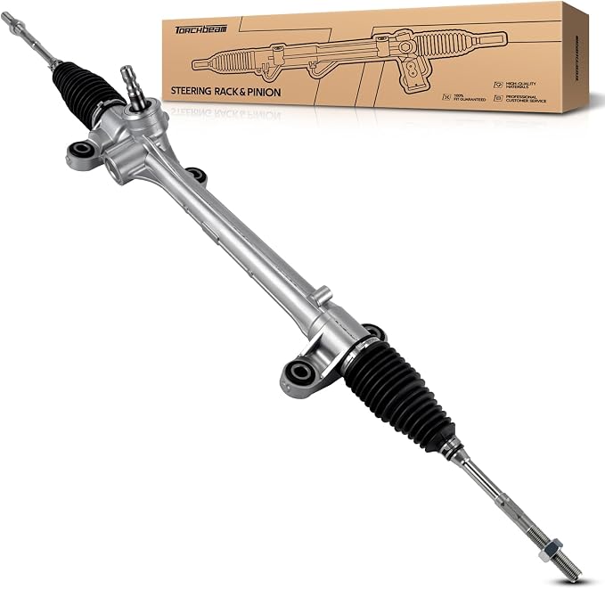 Torchbeam Power Steering Rack & Pinion Assembly Fit for 2009 2010 2011 2012 2013 Corolla(Japan Built), Hydraulic System Steering, Replaces OEM 24-2700