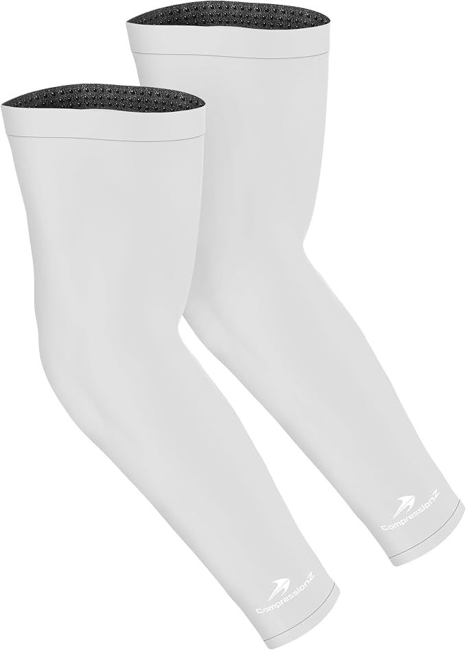 CompressionZ Youth Sports Arm Sleeves | Kids Cooling UV50+ Protection Volleyball Football Basketball Baseball - Boys & Girls